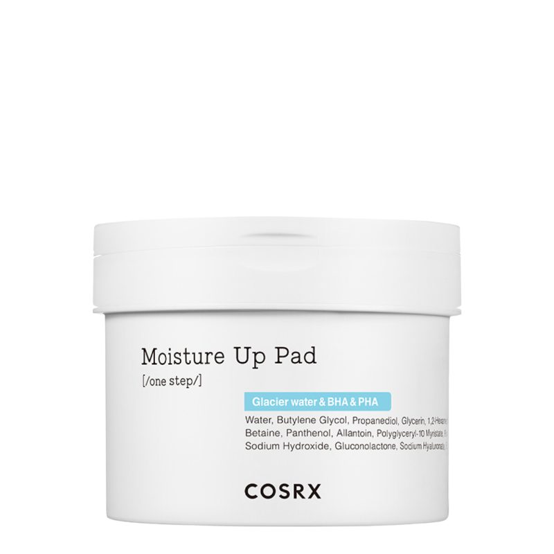 Best Korean Skincare TONER PAD One Step Moisture Up Pad COSRX