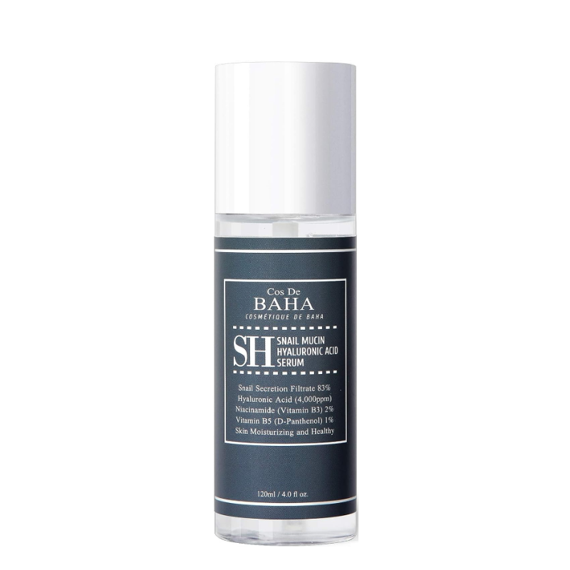 Best Korean Skincare SERUM SH Snail Mucin Hyaluronic Serum Cos De BAHA