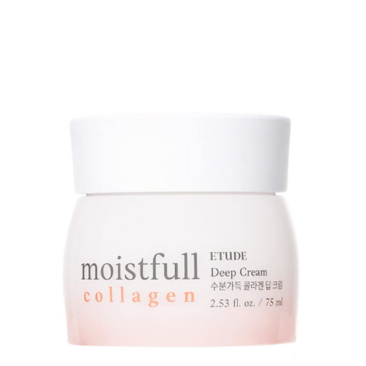 Best Korean Skincare CREAM Moistfull Collagen Deep Cream ETUDE