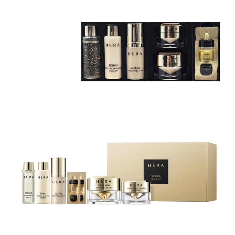 Best Korean Skincare SET Signia Deluxe Travel Kit (6 items) HERA