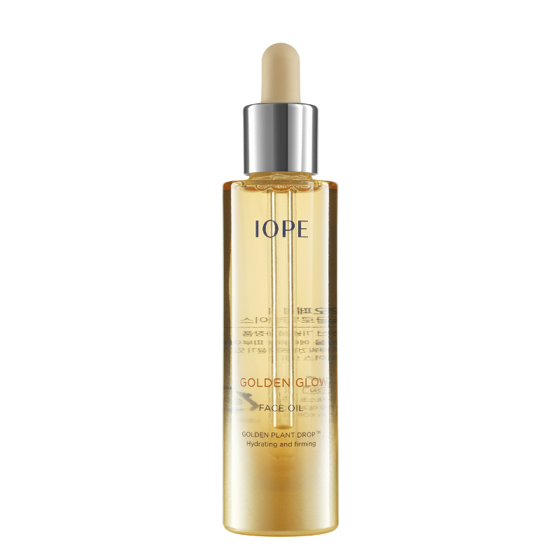 Best Korean Skincare FACIAL OIL Golden Glow Face Oil IOPE