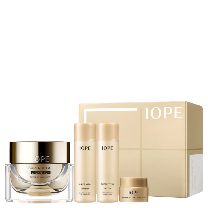 Best Korean Skincare CREAM Super Vital Cream Rich + Free gifts IOPE