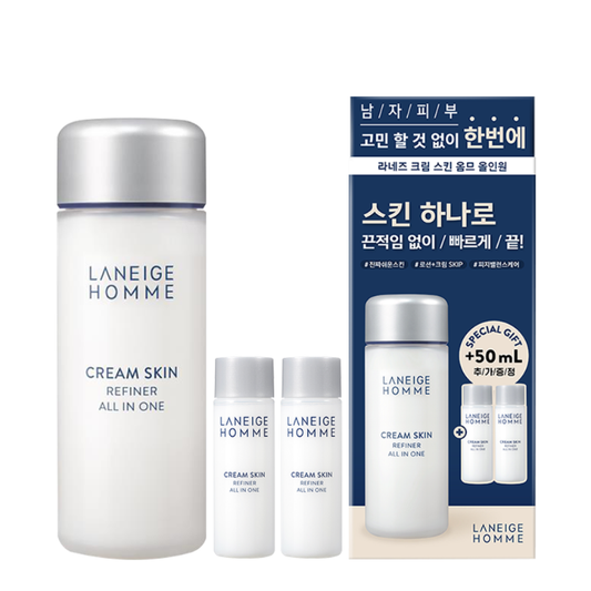 HOMME Cream Skin Refiner All In One Special Set