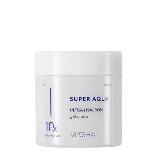 Best Korean Skincare CREAM Super Aqua Ultra Hyalron Gel Cream MISSHA