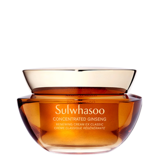 Best Korean Skincare CREAM Concentrated Ginseng Renewing Cream + Free Gifts Sulwhasoo