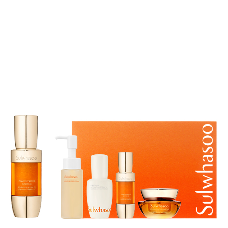 Best Korean Skincare SERUM Concentrated Ginseng Renewing Serum EX + Free Gifts Sulwhasoo