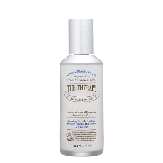 Best Korean Skincare LOTION/EMULSION The Therapy Hydrating Formula Emulsion THE FACE SHOP
