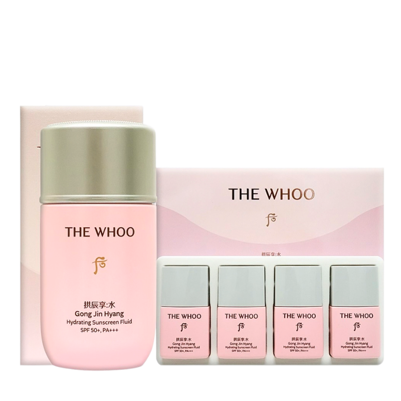 Gongjinhyang Hydrating Sunscreen Fluid SPF50+ PA+++ Set