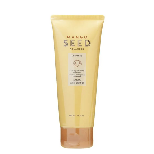 Best Korean Skincare CLEANSING FOAM Mango Seed Creamy Foaming Cleanser THE FACE SHOP