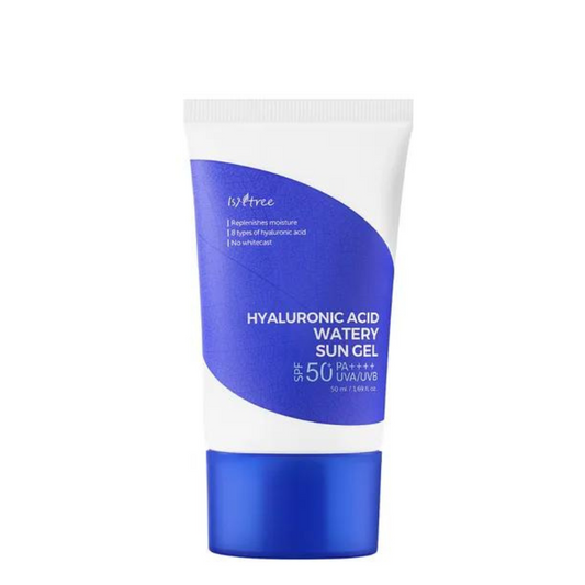 Best Korean Skincare SUN CREAM Hyaluronic Acid Watery Sun Gel SPF50+ PA++++ Isntree