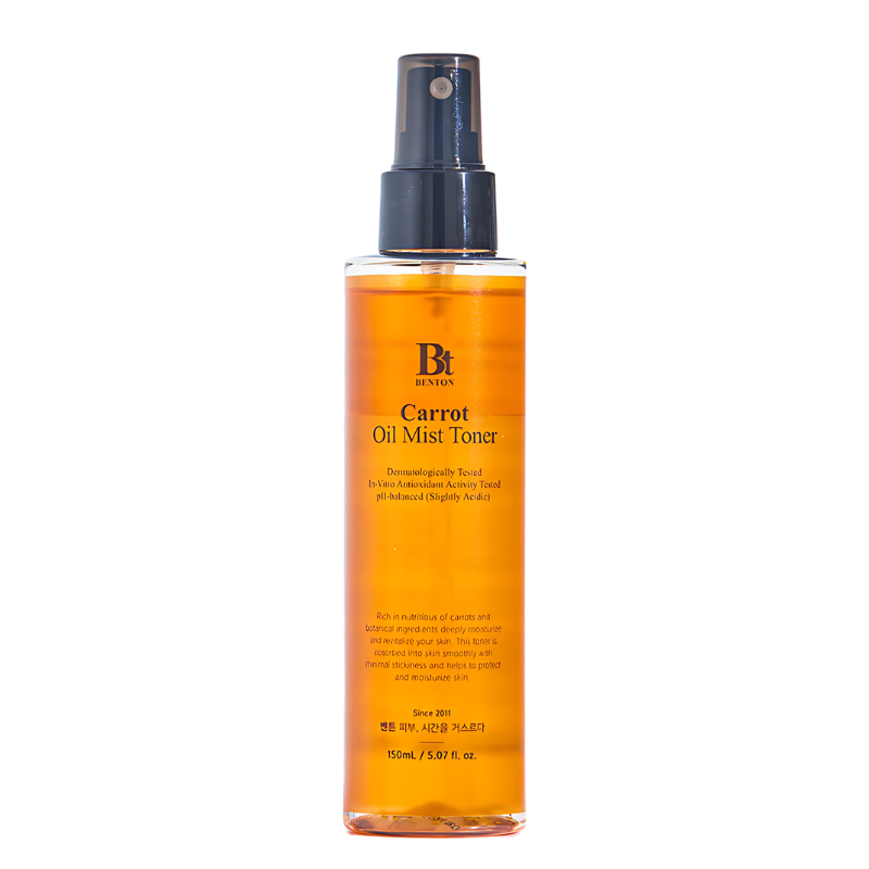 Best Korean Skincare TONER Carrot Oil Mist Toner Benton