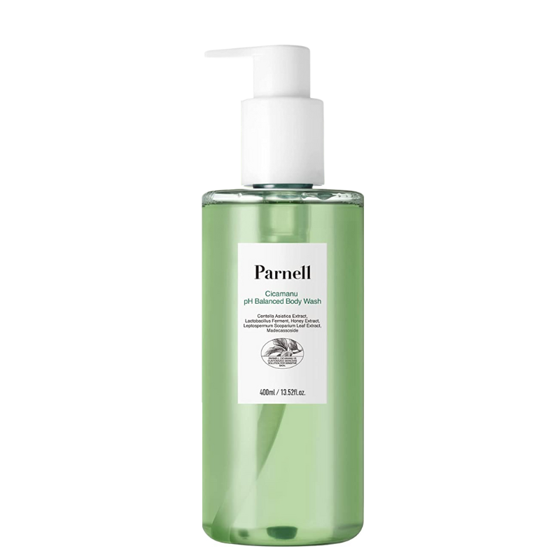 Best Korean Skincare BODY WASH Cicamanu pH Balanced Body Wash Parnell