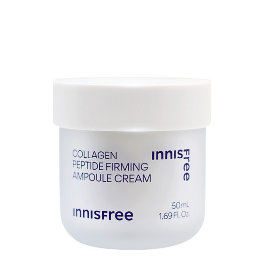 Best Korean Skincare CREAM Collagen Peptide Firming Ampoule Cream innisfree