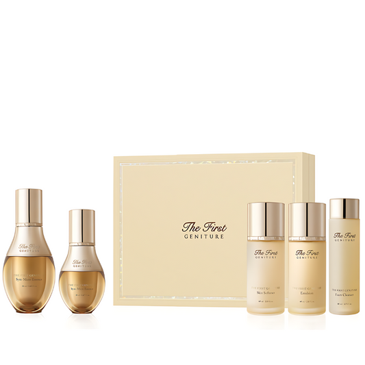 Best Korean Skincare SET The First Geniture Sym-Micro Essence Special Set O HUI