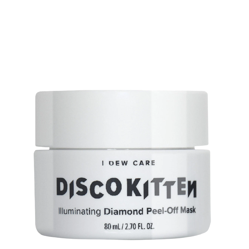 Best Korean Skincare WASH-OFF MASK Disco Kitten Illuminating Diamond Peel-Off Mask I DEW CARE