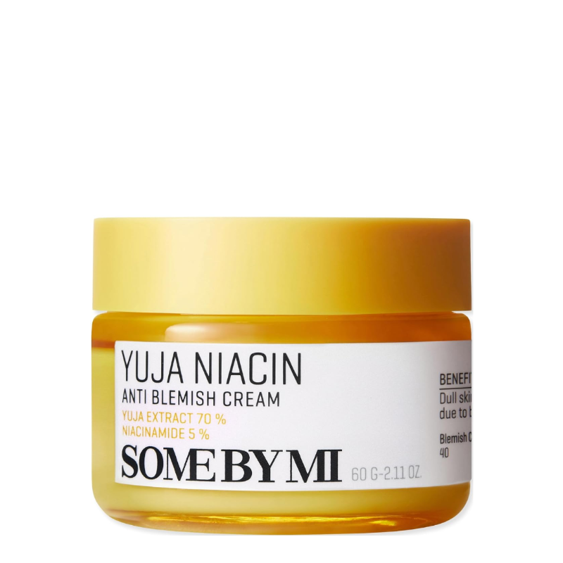 Best Korean Skincare CREAM Yuja Niacin Anti Blemish Cream SOME BY MI