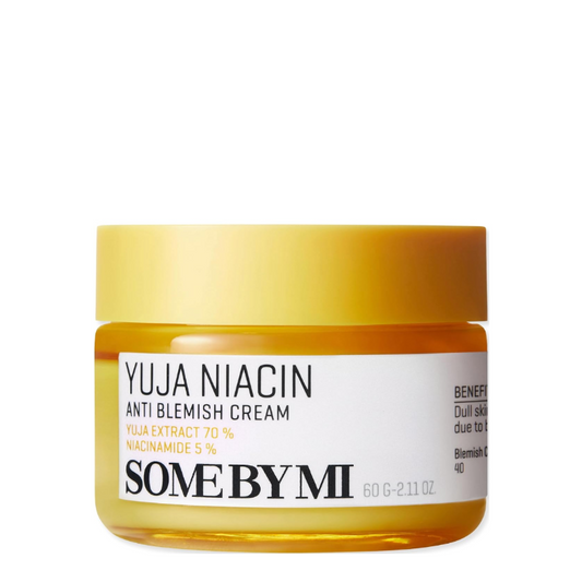 Best Korean Skincare CREAM Yuja Niacin Anti Blemish Cream SOME BY MI