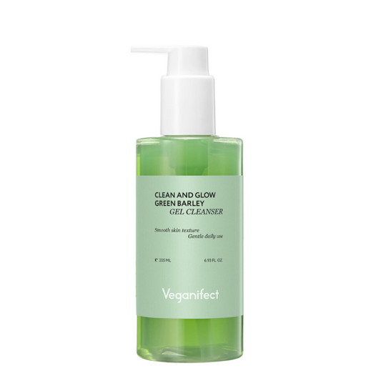 Clean and Glow Green Barley Gel Cleanser