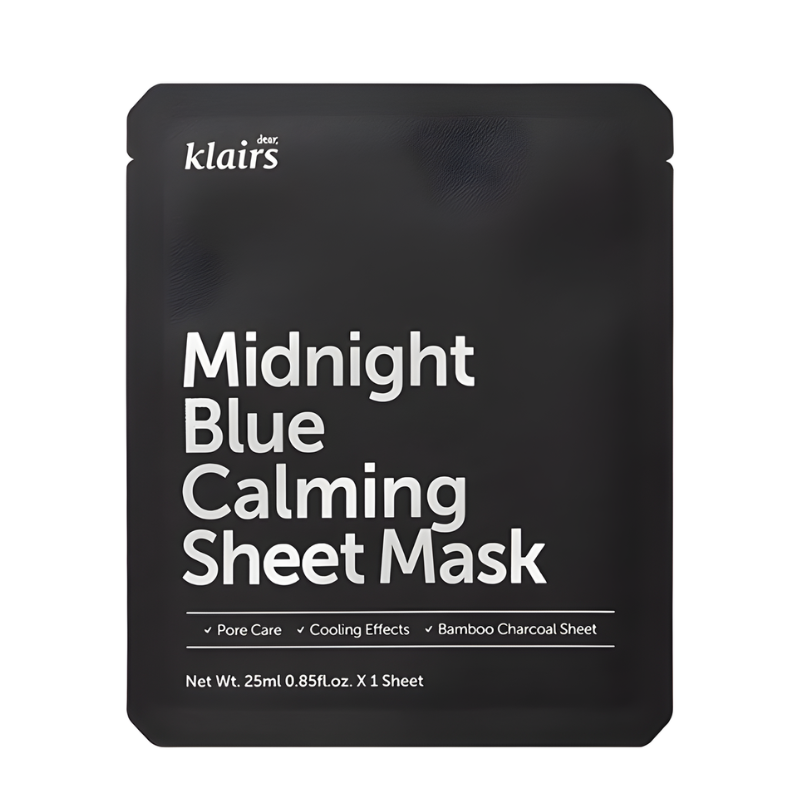 Midnight Blue Calming Sheet Mask Set (5 masks)
