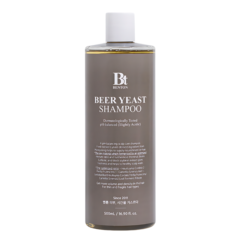 Best Korean Skincare SHAMPOO Beer Yeast Shampoo Benton