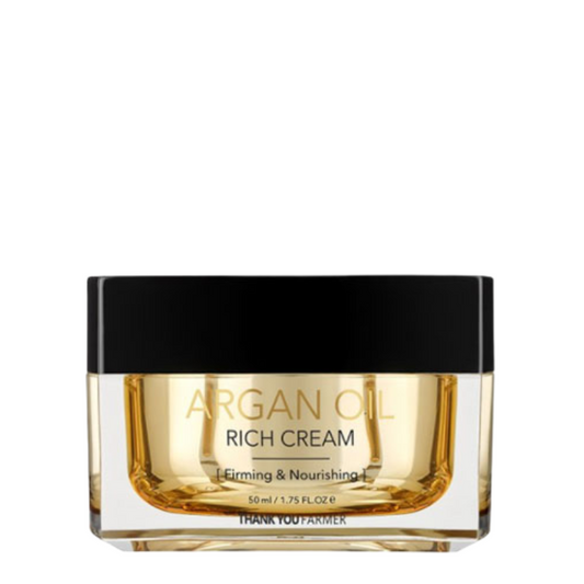 Best Korean Skincare CREAM Argan Oil Rich Cream THANK YOU FARMER