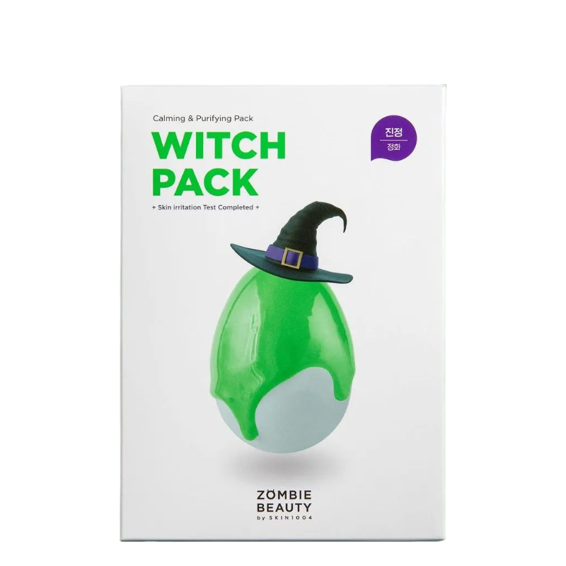 Best Korean Skincare WASH-OFF MASK Zombie Beauty Witch Pack SKIN1004