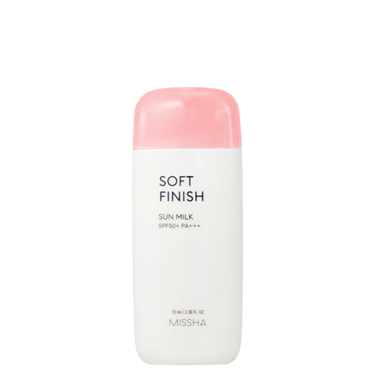 Best Korean Skincare SUN CREAM All Around Safe Block Soft Finish Sun Milk SPF50+/PA+++ MISSHA