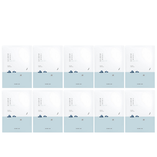 Best Korean Skincare SHEET MASK 1025 Dokdo Water Gel Mask Sheet Set (10 masks) ROUND LAB