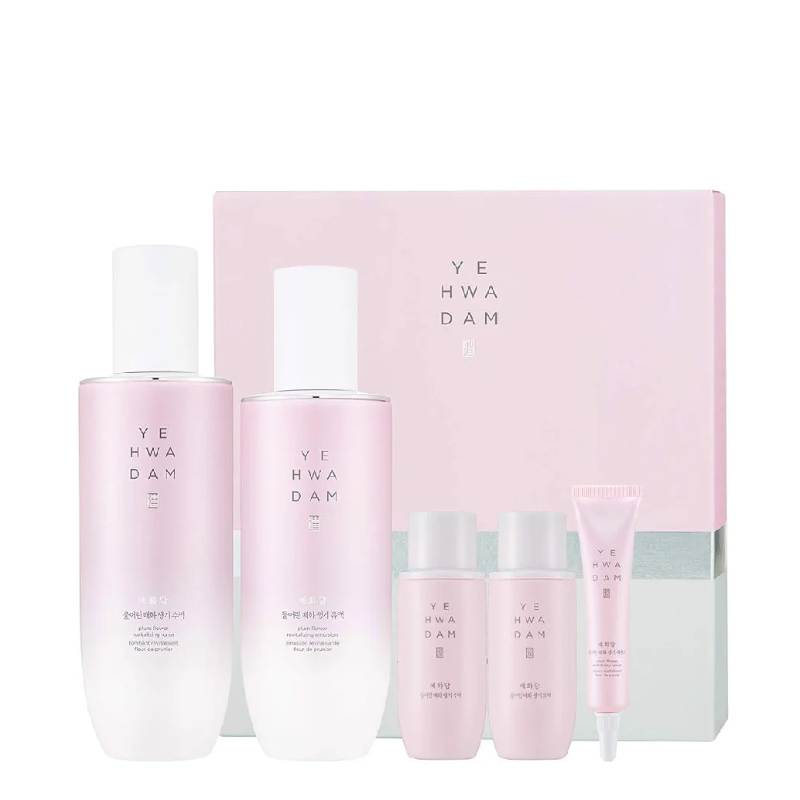 Plum Flower Revitalizing Skincare Set