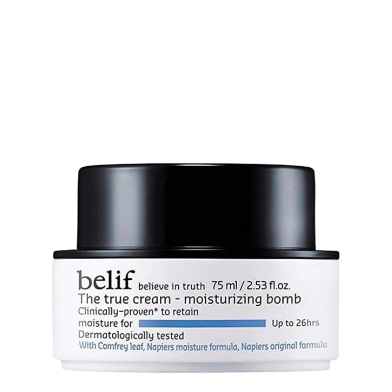 Best Korean Skincare CREAM The True Cream Moisturizing Bomb belif