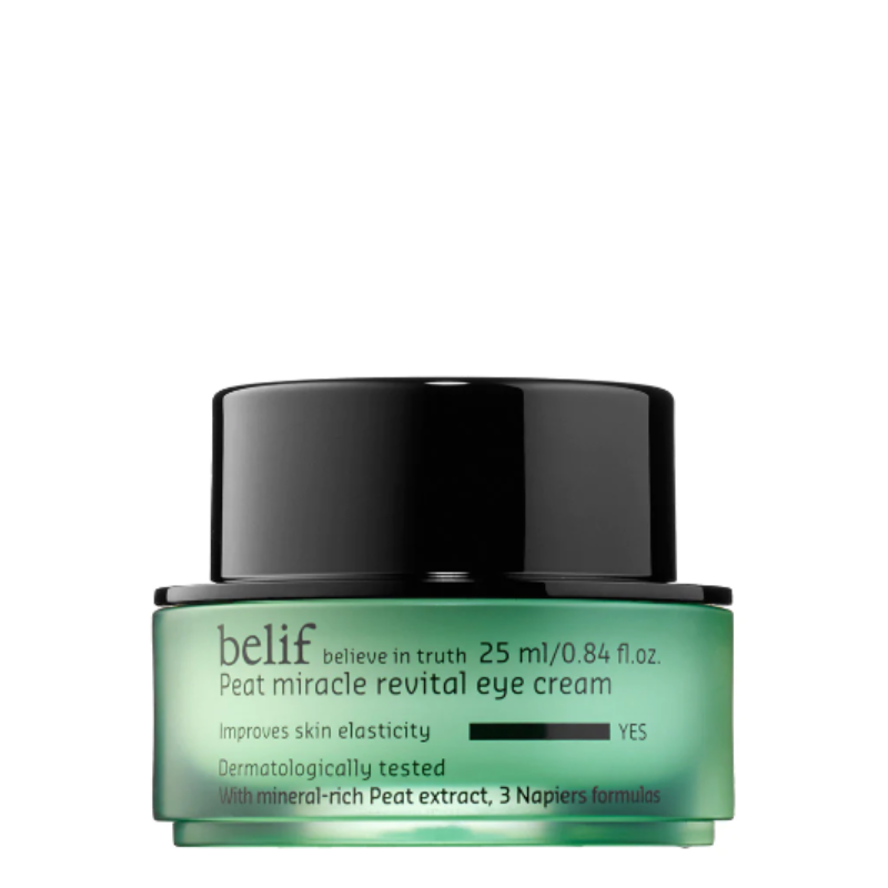 Best Korean Skincare EYE CREAM Peat Miracle Revital Eye Cream belif