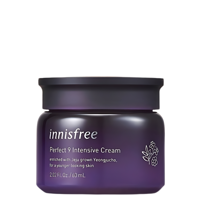 Best Korean Skincare CREAM Perfect 9 Intensive Cream innisfree