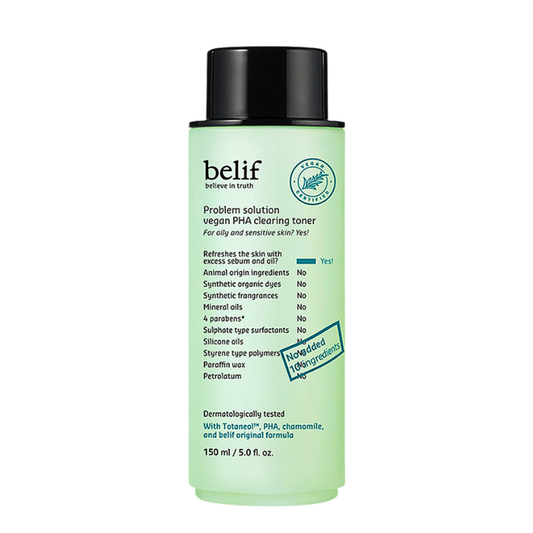 Problem Solution Vegan PHA Clearing Toner