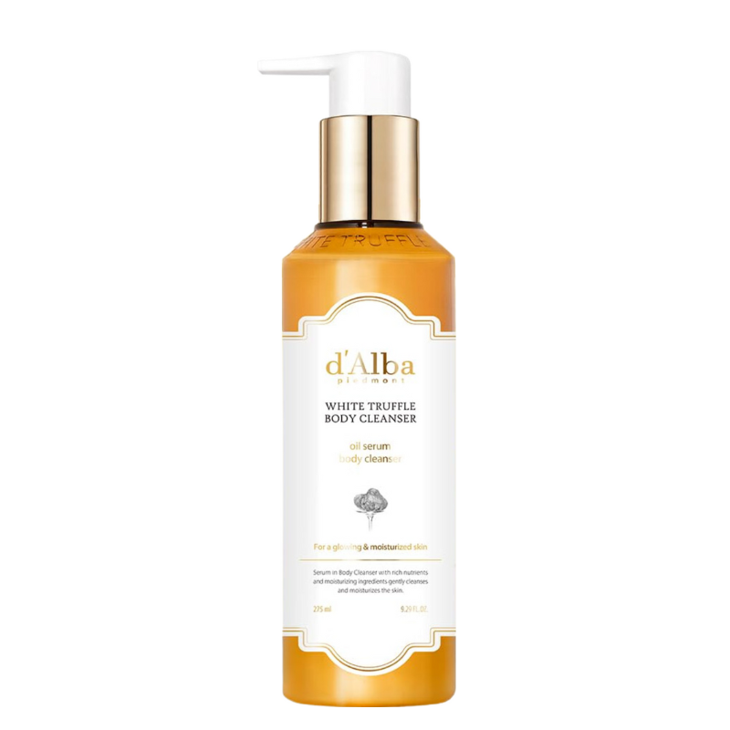Best Korean Skincare BODY WASH White Truffle Oil Serum Body Cleanser d'Alba
