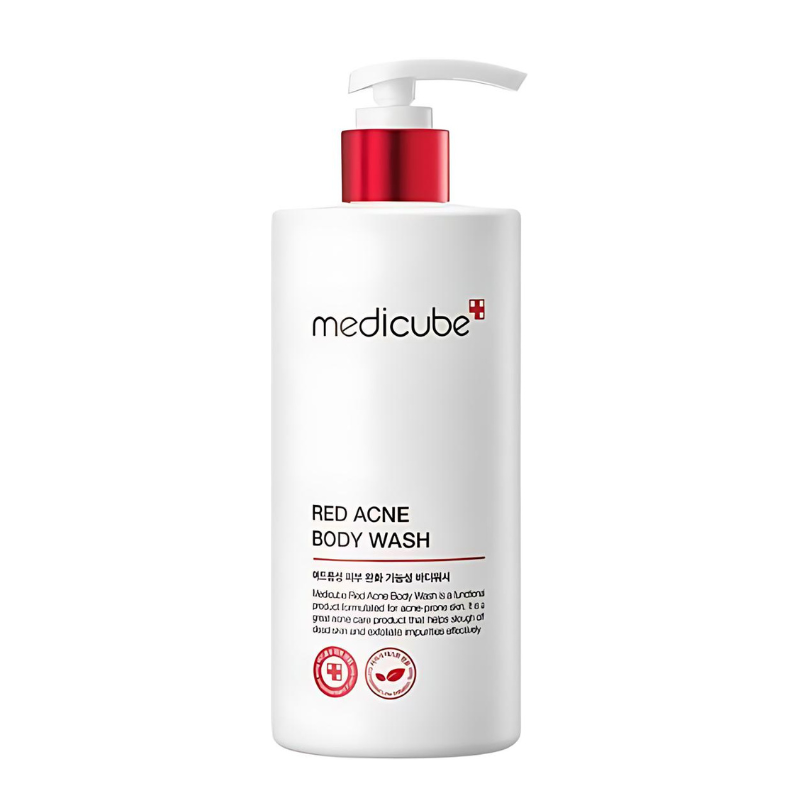 Best Korean Skincare BODY WASH Red Acne Body Wash medicube