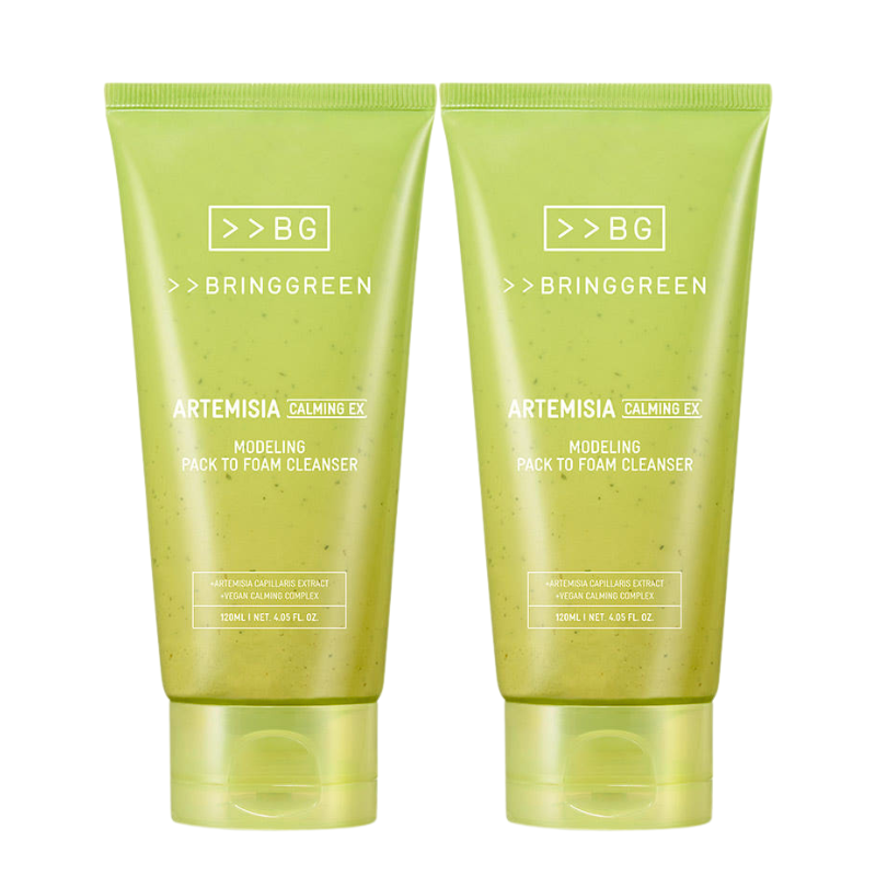 Artemisia Calming EX Pack to Foam Cleanser Value Set (120mlx2)