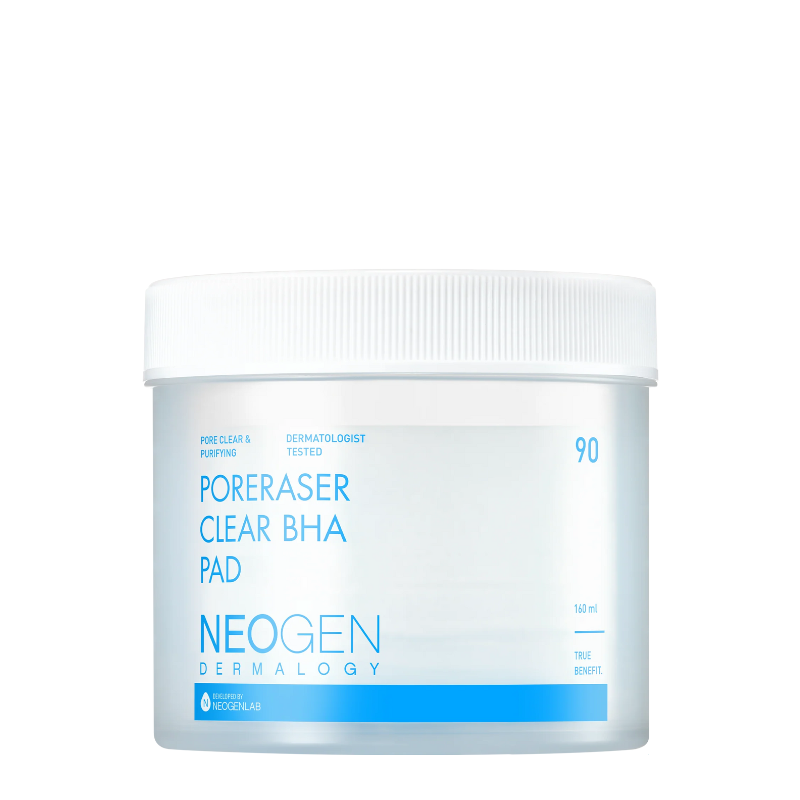 Best Korean Skincare TONER PAD Dermalogy Poreraser Clear BHA Pad NEOGEN