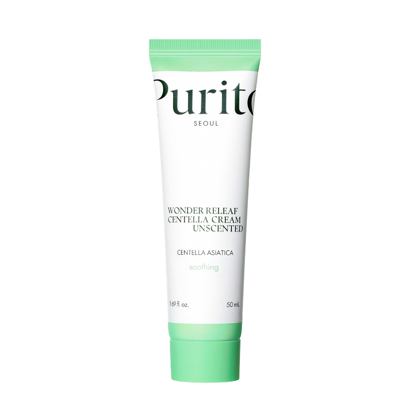 Best Korean Skincare CREAM Wonder Releaf Centella Cream Unscented PURITO