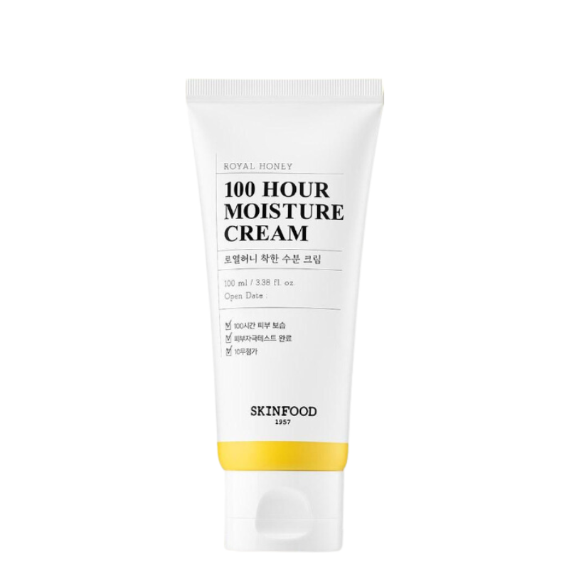 Best Korean Skincare CREAM Royal Honey 100 Hour Moisturizing Cream SKINFOOD