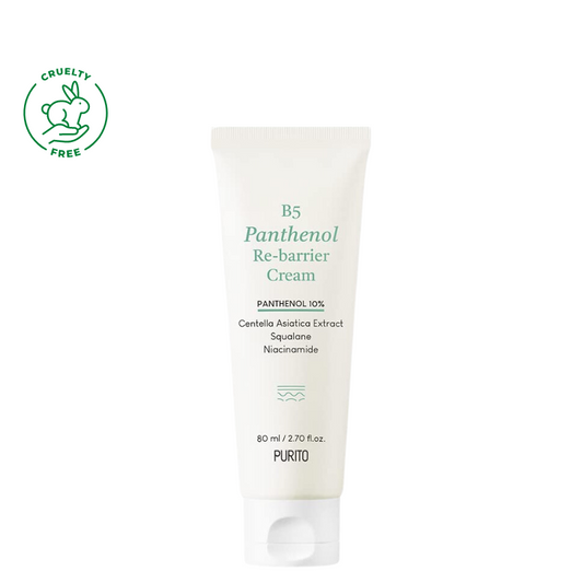 Best Korean Skincare CREAM B5 Panthenol Re-barrier Cream PURITO