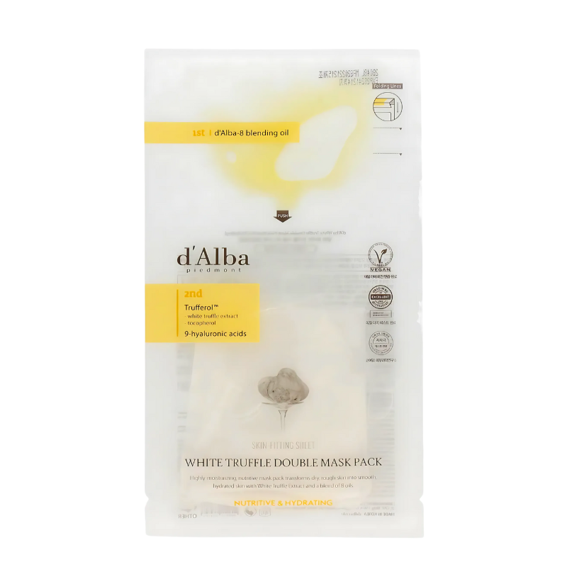 White Truffle Double Mask Pack Nutritive & Hydrating