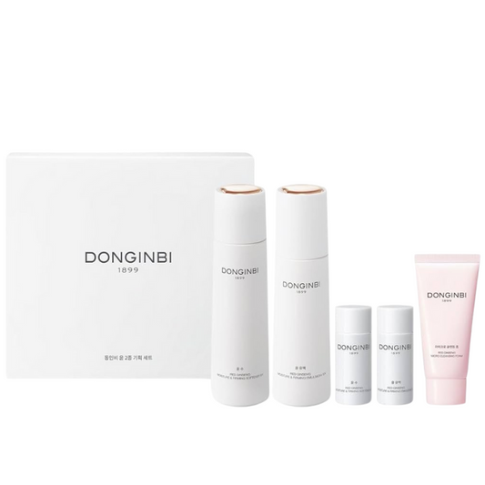 Best Korean Skincare SET Red Ginseng Moisturizing & Firming EX Duo Set DONGINBI