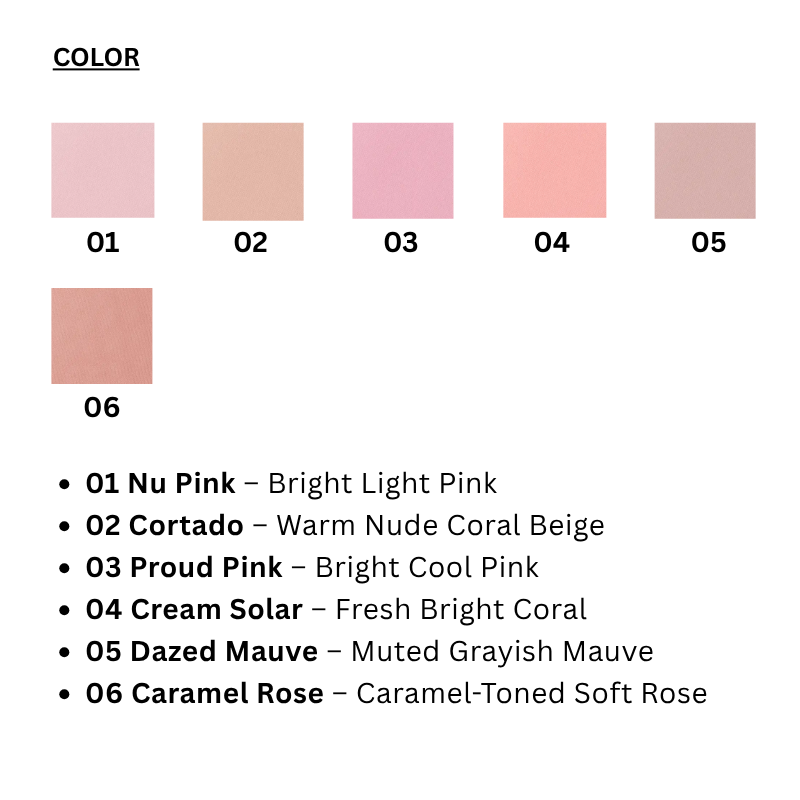 Blur Wear Blush (6 colors)