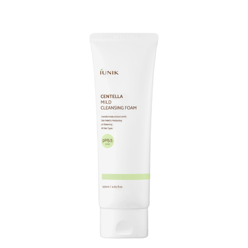 Best Korean Skincare CLEANSING FOAM Centella Mild Cleansing Foam iUNIK