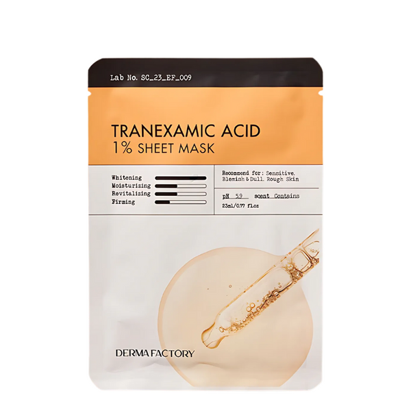 Tranexamic Acid 1% Sheet Mask Set (5 masks)