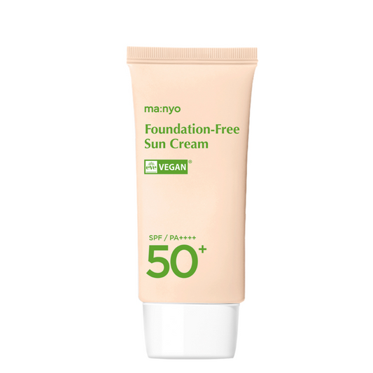 Best Korean Skincare SUN CREAM Foundation-Free Sun Cream SPF50+ PA++++ ma:nyo
