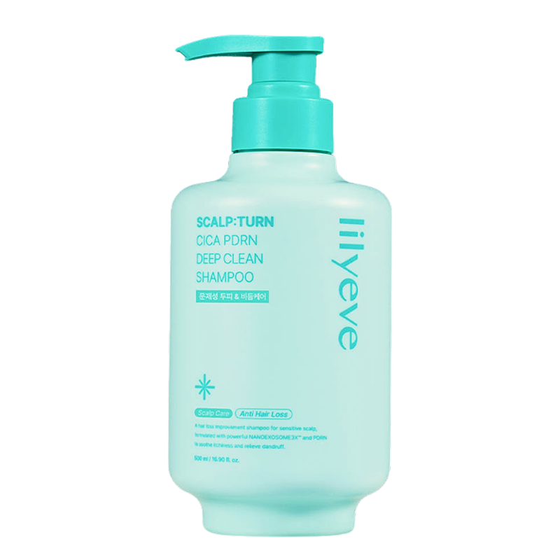 Scalp:Turn Cica PDRN Deep Clean Shampoo – Best Korean Skincare