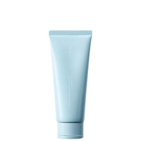 Best Korean Skincare CLEANSING FOAM Water Bank Blue Hyaluronic Cleansing Foam LANEIGE