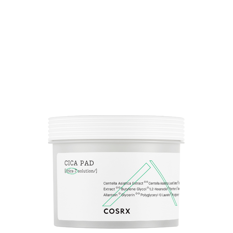 Best Korean Skincare TONER PAD Pure Fit CICA Pad COSRX
