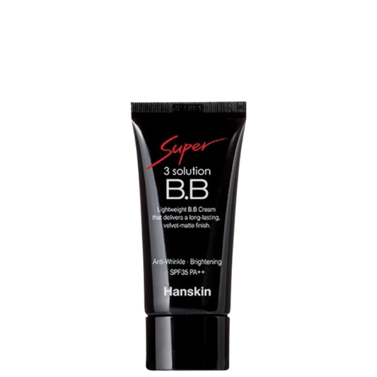 Best Korean Skincare BB CREAM Super 3 Solution BB Cream SPF35 PA++ Hanskin